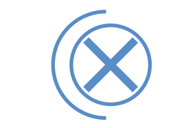 Symbol elektryczny projektor (reflektor) symbol ogólny